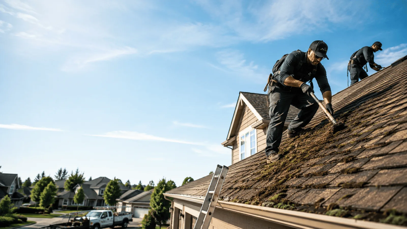 Roof Moss Removal in Continental, OH near me